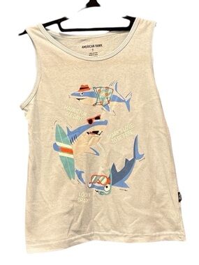 NWT Boy’s American Hawk Shark Tank Top – Size 7